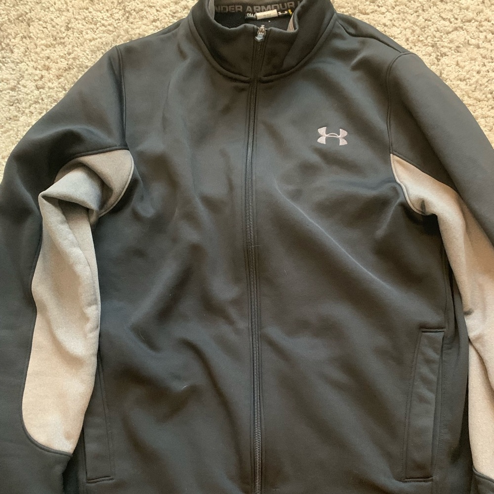 Under Armour Black Full Zip Fleece